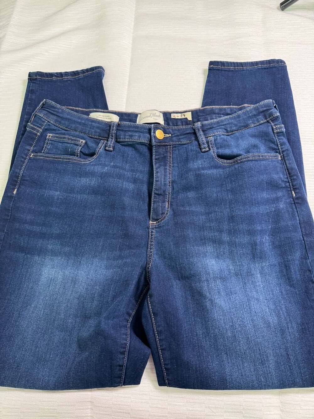 Universal Thread Mid Rise Skinny Blue Jeans Size 14/32R